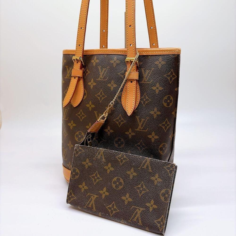 Louis Vuitton Bucket Tote Bag Monogram